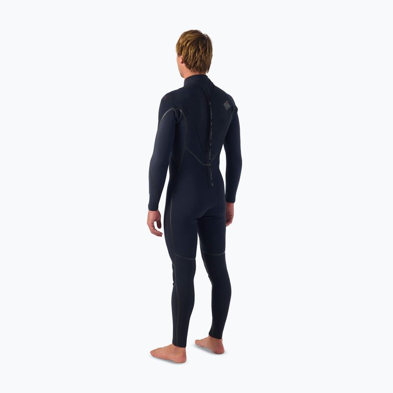 Pánsky plavecký neoprén O'Neill Hyperfreak Fire 4/3+ mm Back Zip Full black/black 4