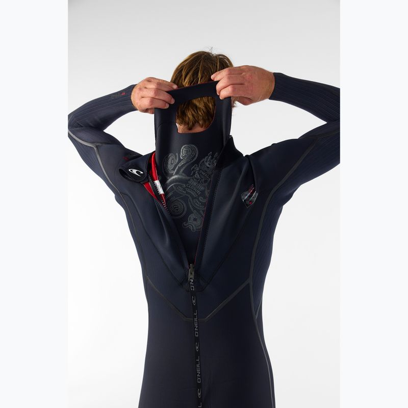 Pánsky plavecký neoprén O'Neill Hyperfreak Fire 4/3+ mm Back Zip Full black/black 9