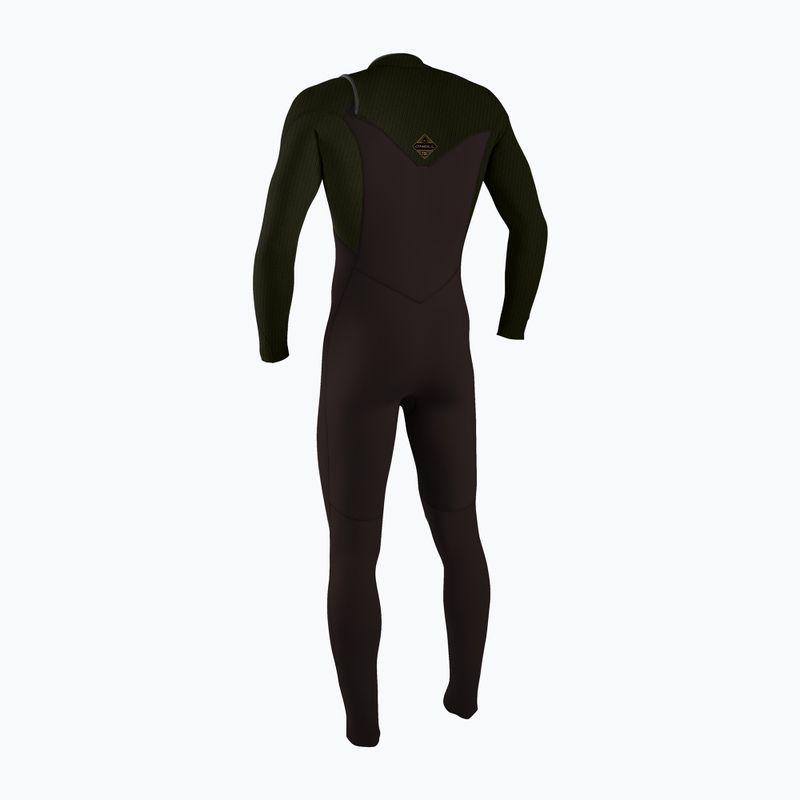 Pánsky plavecký neoprén O'Neill Hyperfreak 3/2+ Chest Zip Full arabica/ranger 2