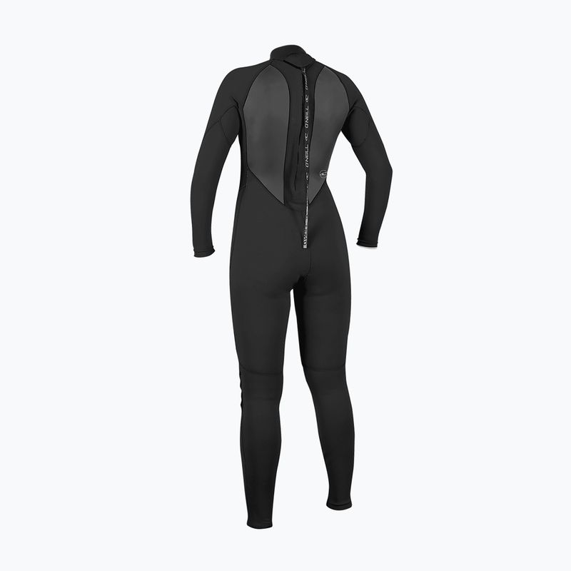 Dámsky plavecký neoprén O'Neill Reactor-2 3/2 Back Zip Full J18 black/black 2