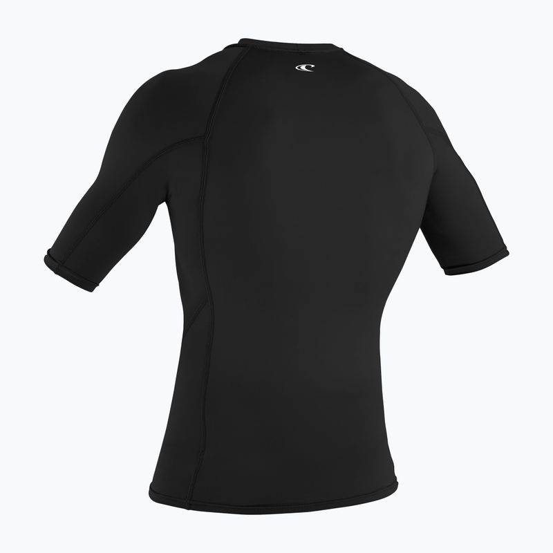 Pánske plavecké tričko O'Neill Basic Skins Rash Guard SS black 2