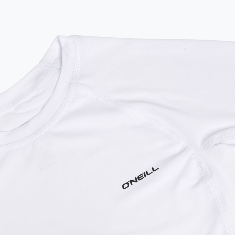 Dámske plavecké tričko O'Neill Basic Skins Rash Guard SS white 3