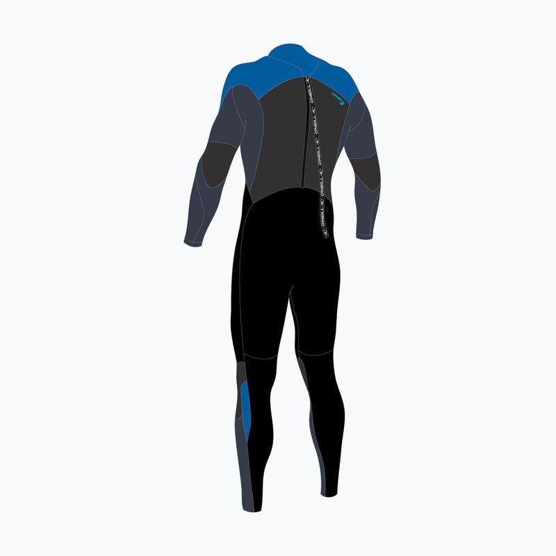 Detský plavecký neoprén O'Neill Youth Epic 4/3 mm Back Zip Full black/slate/bali blue 2