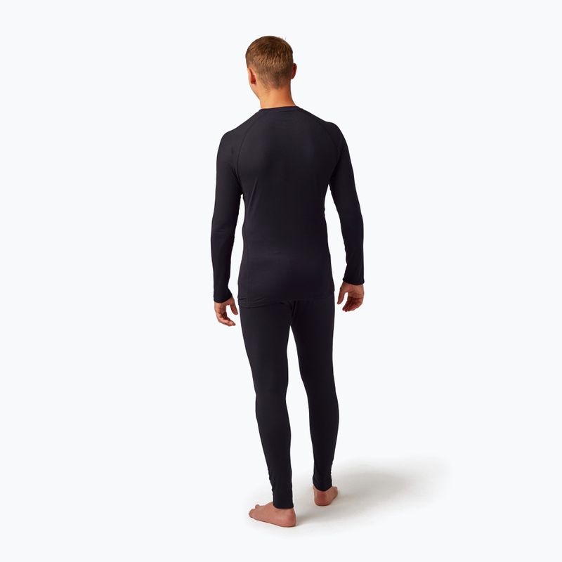 Pánska termoakčná mikina Surfanic Bodyfit Crewneck black 3