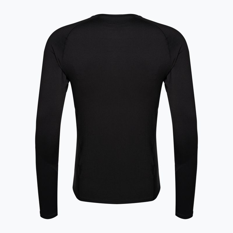 Pánske termoprádlo Surfanic Bodyfit Crewneck s dlhým rukávom black 5