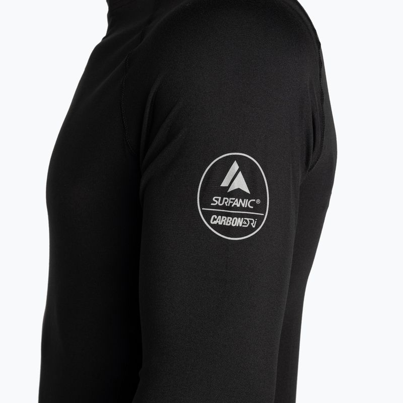 Pánska termoakčná mikina Surfanic Bodyfit Crewneck black 6