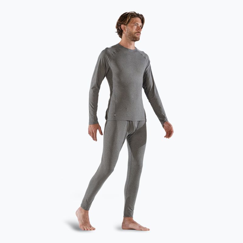 Pánska termoakčná mikina Surfanic Bodyfit Crewneck charcoal 7