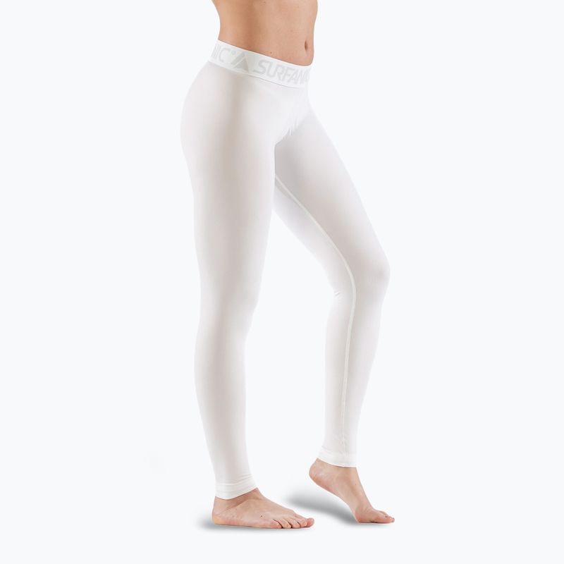 Dámske termoaktívne nohavice Surfanic Cozy Long John white 3
