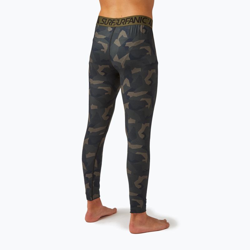 Pánske termo nohavice Surfanic Bodyfit Limited Edition Long John forest geo camo 2