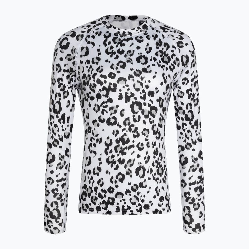 Dámske termoprádlo Surfanic Cozy Limited Edition s dlhým rukávom Crew Neck snow leopard 4