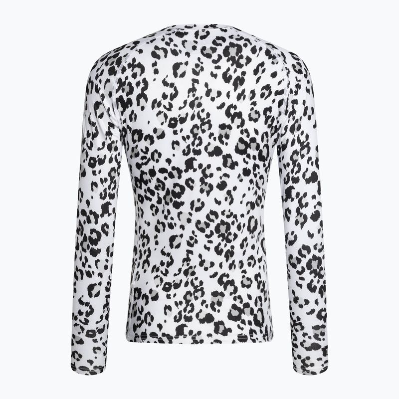 Dámske termoprádlo Surfanic Cozy Limited Edition s dlhým rukávom Crew Neck snow leopard 5