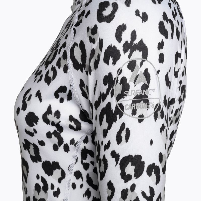 Dámske termoprádlo Surfanic Cozy Limited Edition s dlhým rukávom Crew Neck snow leopard 7