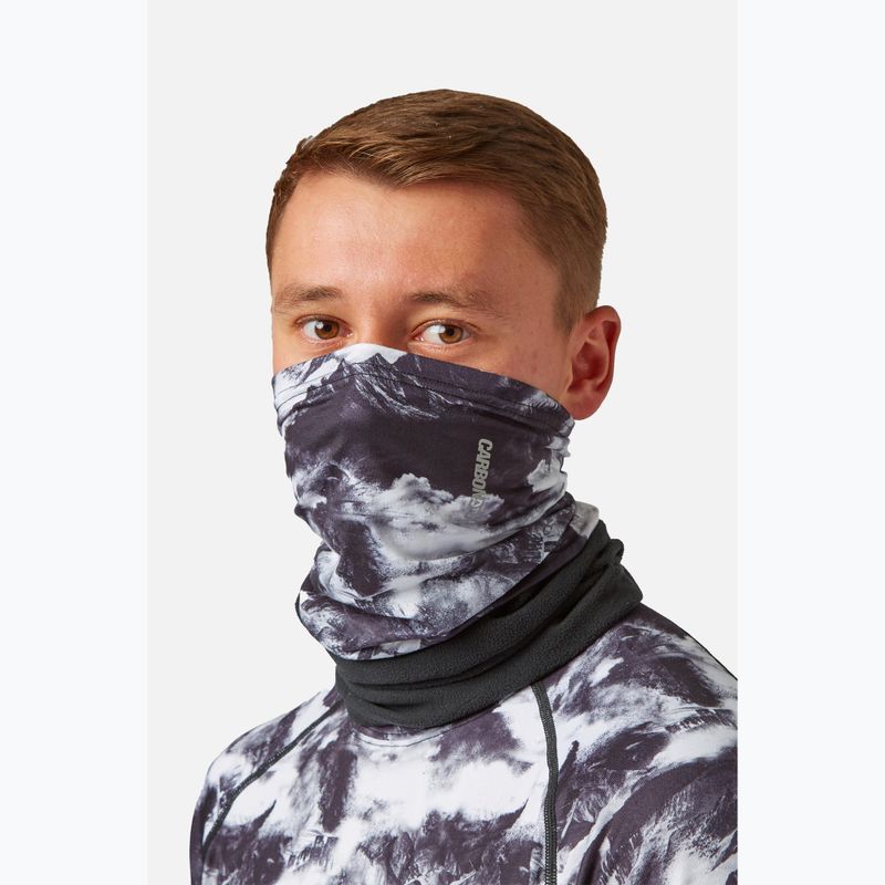 Nákrčník Surfanic Polar Plus  white out print 3