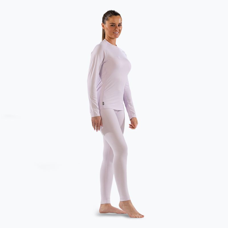 Dámska termoakčná mikina Surfanic Cozy Crewneck icey lilac 2