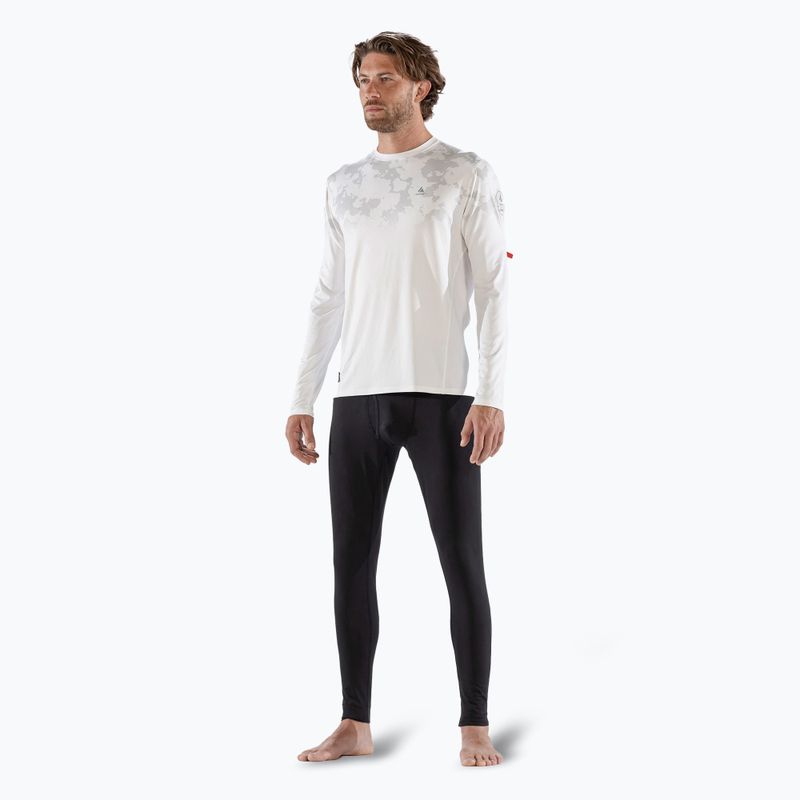 Pánska termoakčná mikina Surfanic Bodyfit CarbonDri Limited Edition Crew Neck optic white 2