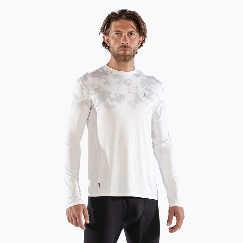 Pánska termoakčná mikina Surfanic Bodyfit CarbonDri Limited Edition Crew Neck optic white 5