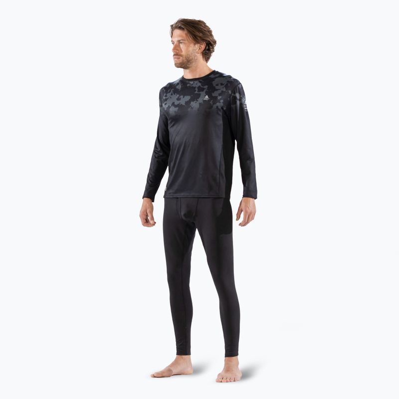 Pánska termoakčná mikina Surfanic Bodyfit CarbonDri Limited Edition Crew Neck black 4