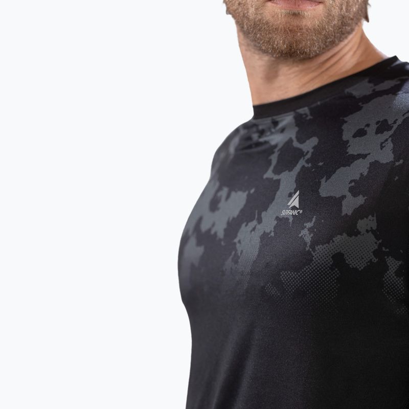 Pánska termoakčná mikina Surfanic Bodyfit CarbonDri Limited Edition Crew Neck black 8