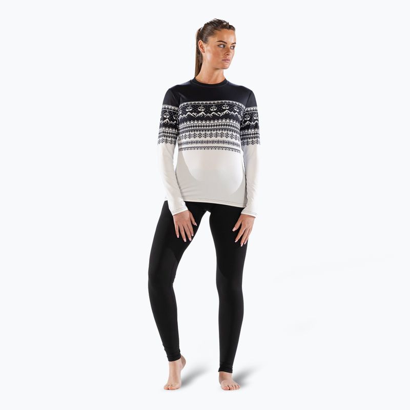 Dámska termoakčná mikina Surfanic Cozy CarbonDri Limited Edition Crew Neck black 2