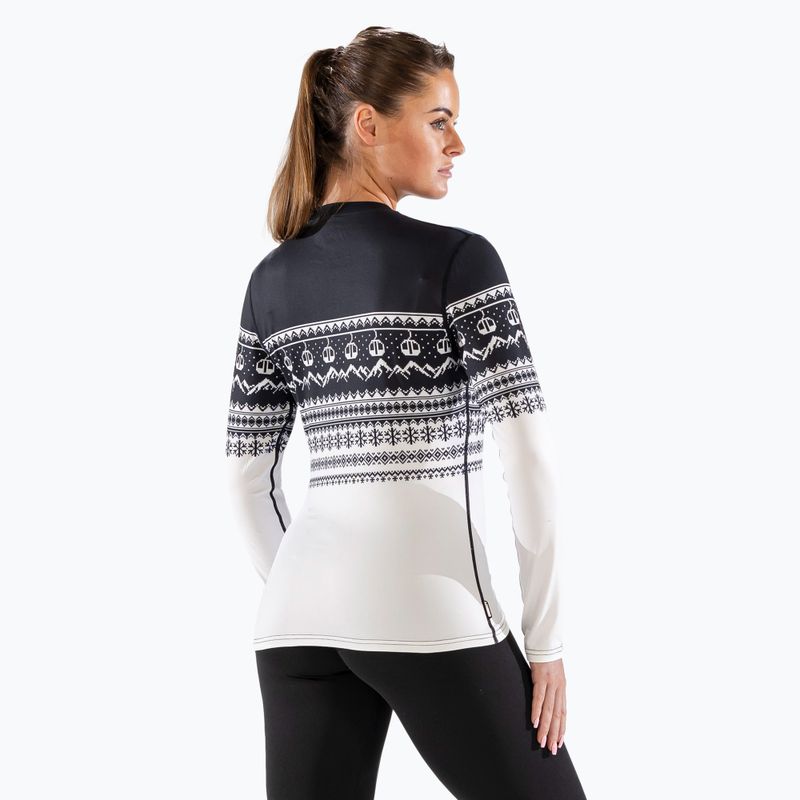 Dámska termoakčná mikina Surfanic Cozy CarbonDri Limited Edition Crew Neck black 3