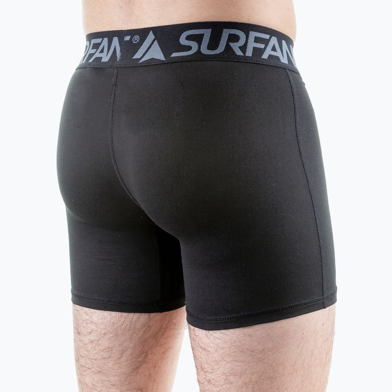 Pánske termo boxerky Surfanic Carbondri 3 páry black 4