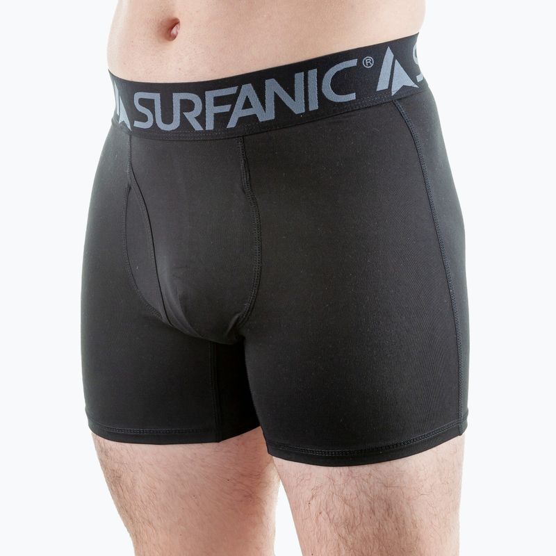 Pánske termo boxerky Surfanic Carbondri 3 páry black 5