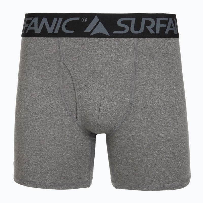 Pánske termo boxerky Surfanic Carbondri 3 páry black/grey/khaki 2