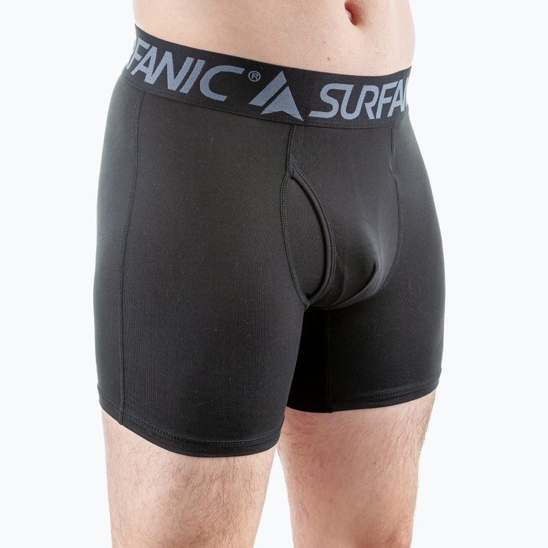 Pánske termo boxerky Surfanic Carbondri 3 páry black/grey/khaki 4