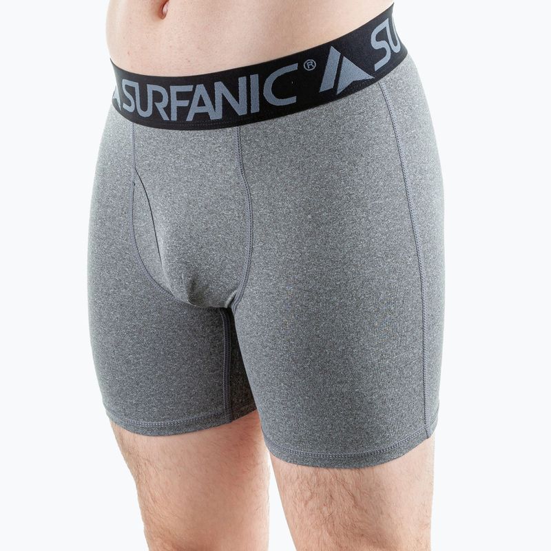 Pánske termo boxerky Surfanic Carbondri 3 páry black/grey/khaki 6