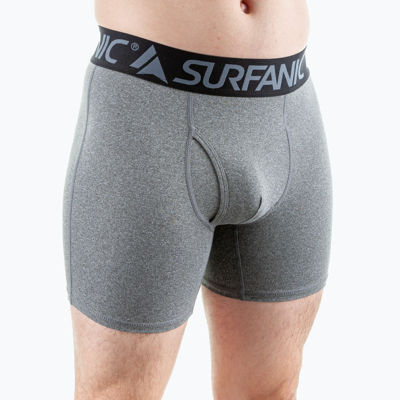 Pánske termo boxerky Surfanic Carbondri 3 páry black/grey/khaki 7