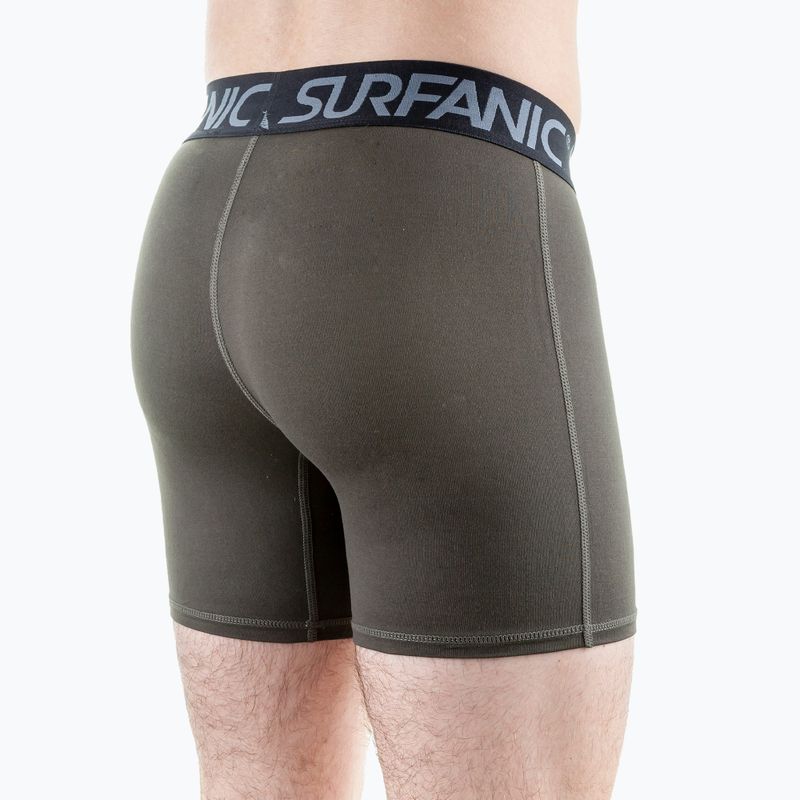 Pánske termo boxerky Surfanic Carbondri 3 páry black/grey/khaki 11