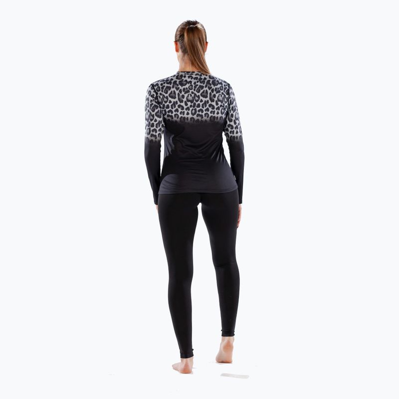 Dámske termo tričko longsleeve Surfanic Cozy CarbonDri Limited Edition Crew Neck black 4