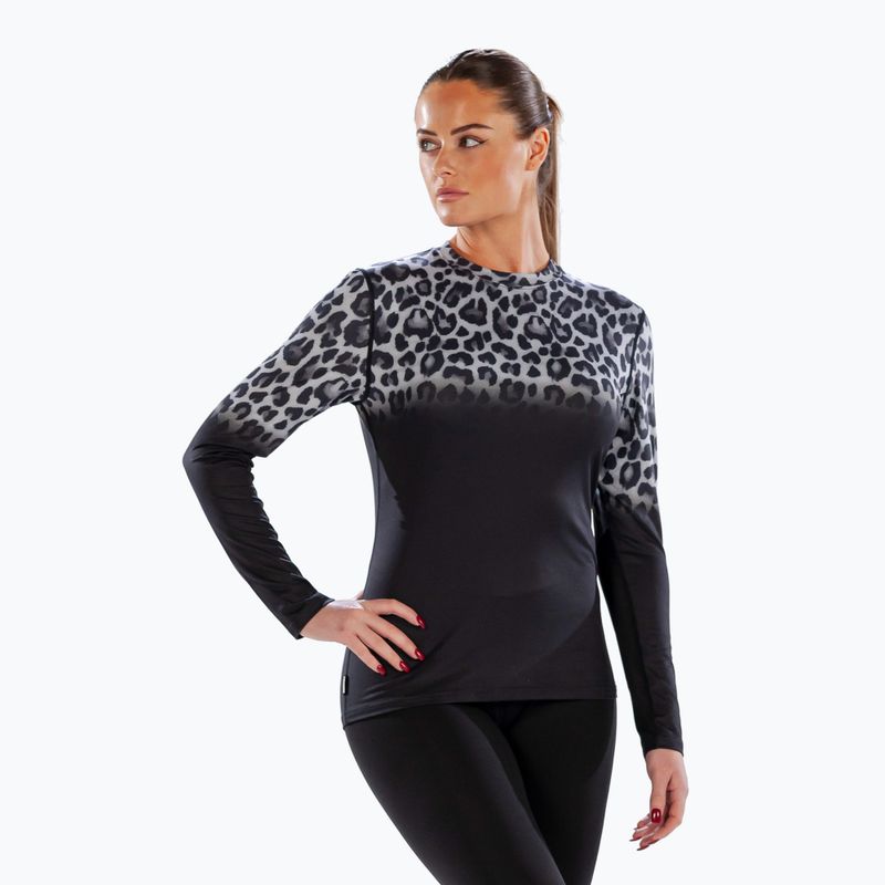 Dámske termo tričko longsleeve Surfanic Cozy CarbonDri Limited Edition Crew Neck black 5