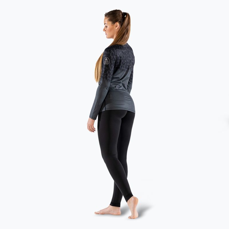 Dámska termoakčná mikina Surfanic Cozy CarbonDri Limited Edition Crew Neck jet black 8