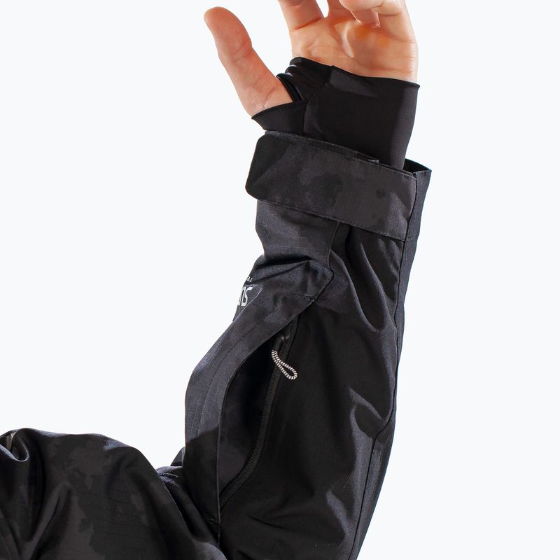 Pánska lyžiarska bunda Surfanic Whiteroom Map black 13