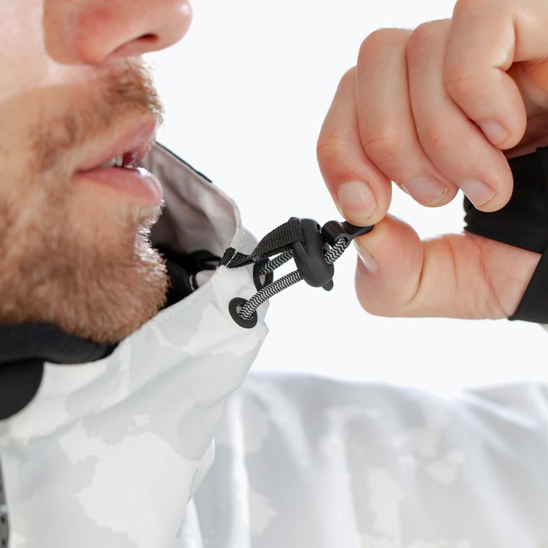 Pánska lyžiarska bunda Surfanic Orion Map white 10