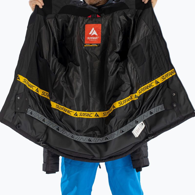 Pánska lyžiarska bunda Surfanic Celsius black 14