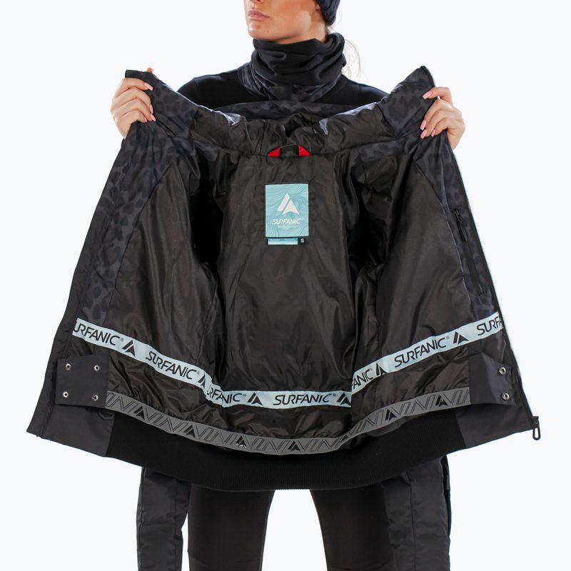 Dámska lyžiarska bunda Surfanic Venus Jag jet black 12