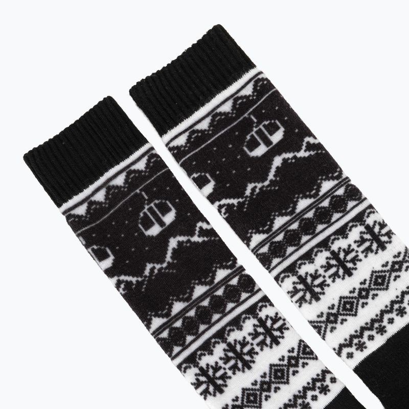 Lyžiarske ponožky Surfanic Pro Tech 3-pack Fairisle black 4