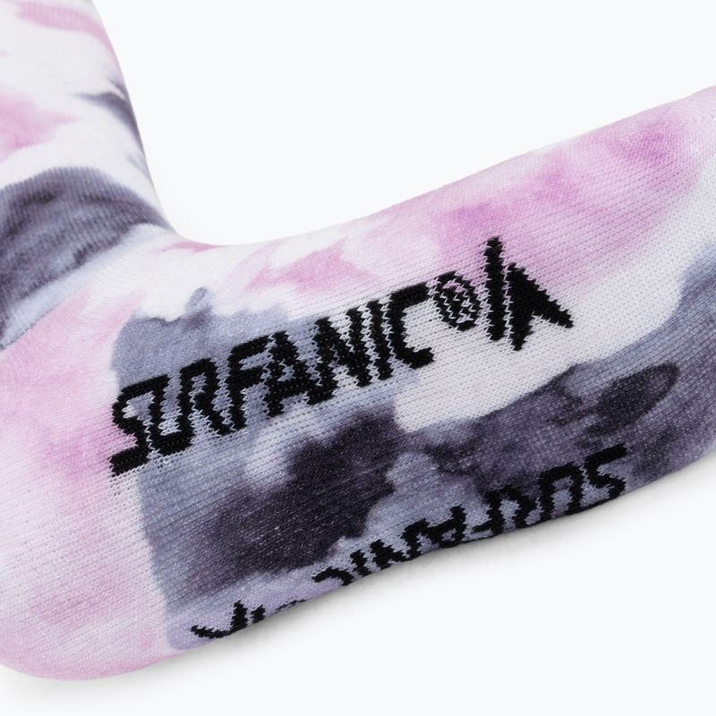 Dámske lyžiarske ponožky Surfanic Pro Tech 3Pk Watercolour Sock pink purple 3