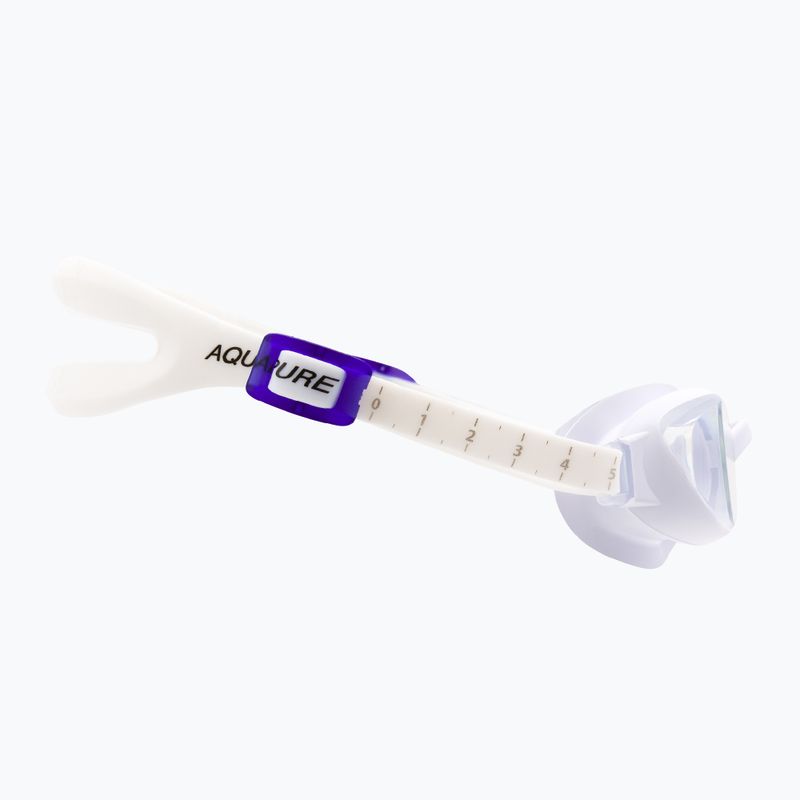 Dámske plavecké okuliare Speedo Aquapure biele 68-090047237 3