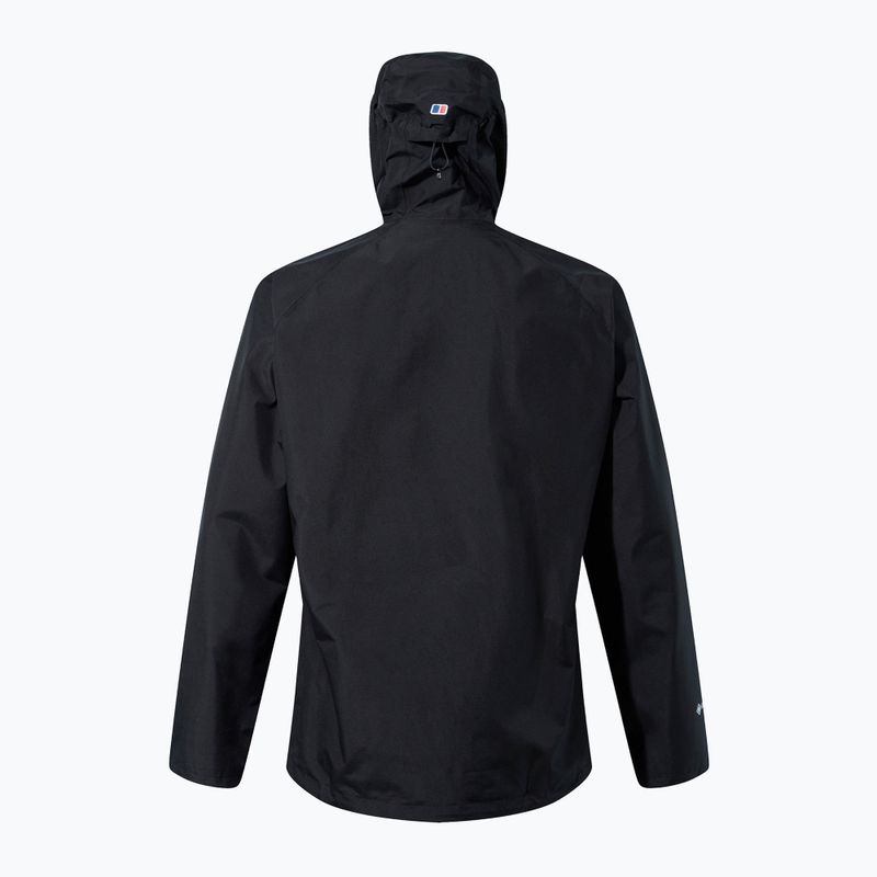 Pánska bunda do dažďa Berghaus Paclite 2.0 Shell black/black 11