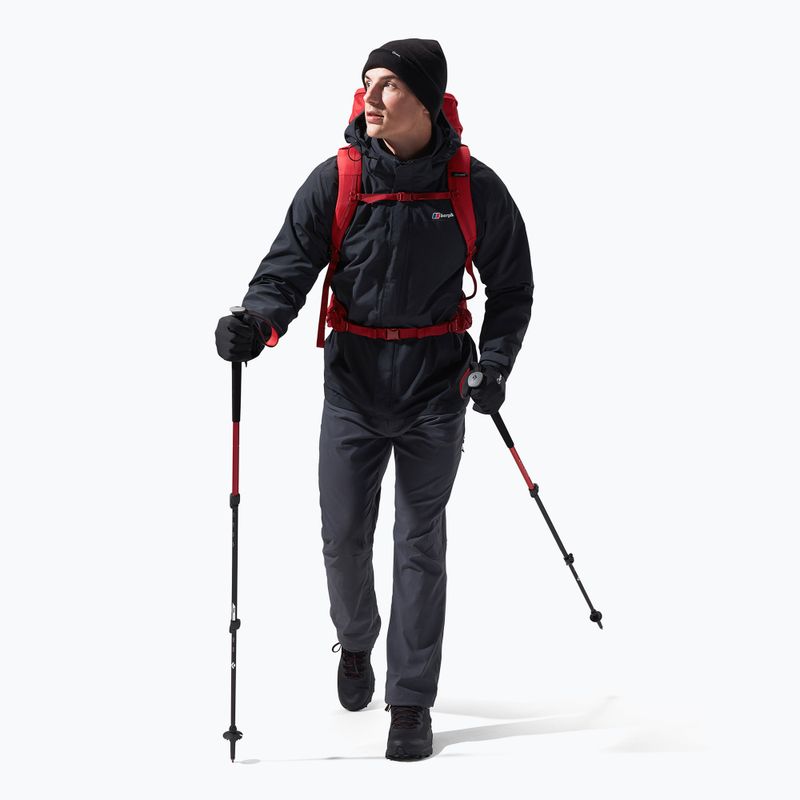 Pánska bunda do dažďa Berghaus Hillwalker IA black/black 2