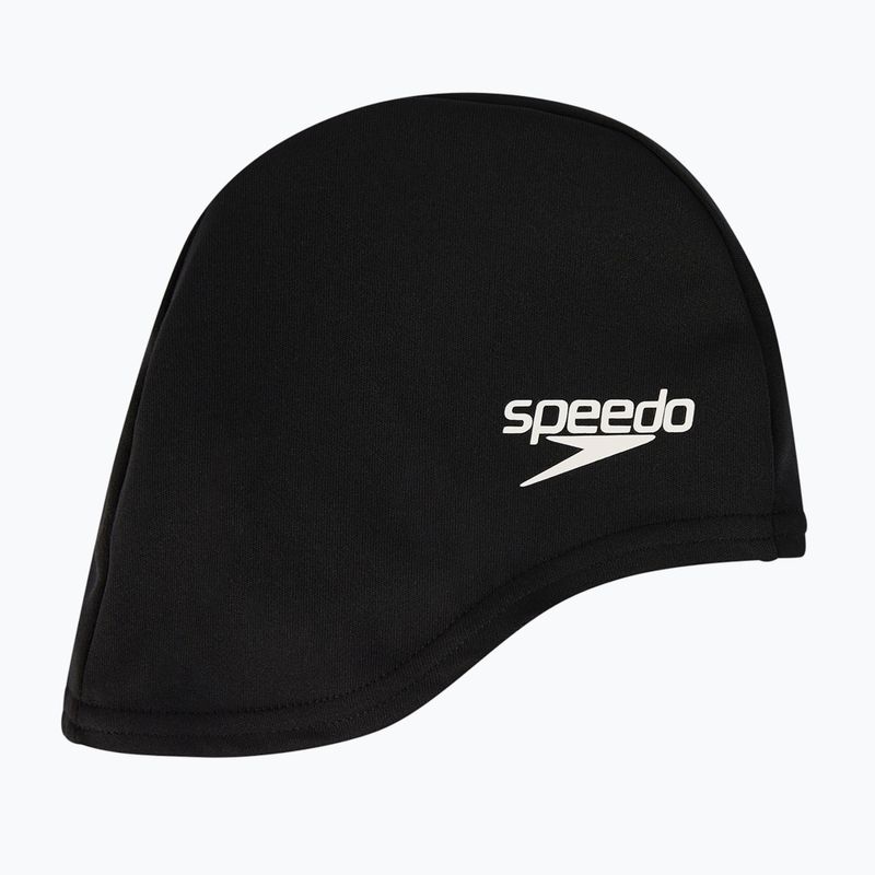 Speedo Polyesterová detská plavecká čiapka čierna 68-71011 4