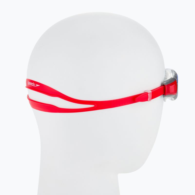 Plavecké okuliare Speedo Futura Biofuse Flexiseal bielo-sivé 68-11313B991 3
