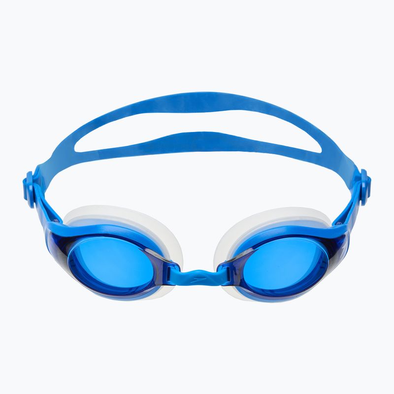 Plavecké okuliare Speedo Mariner Supreme Optical clear/neon blue 2