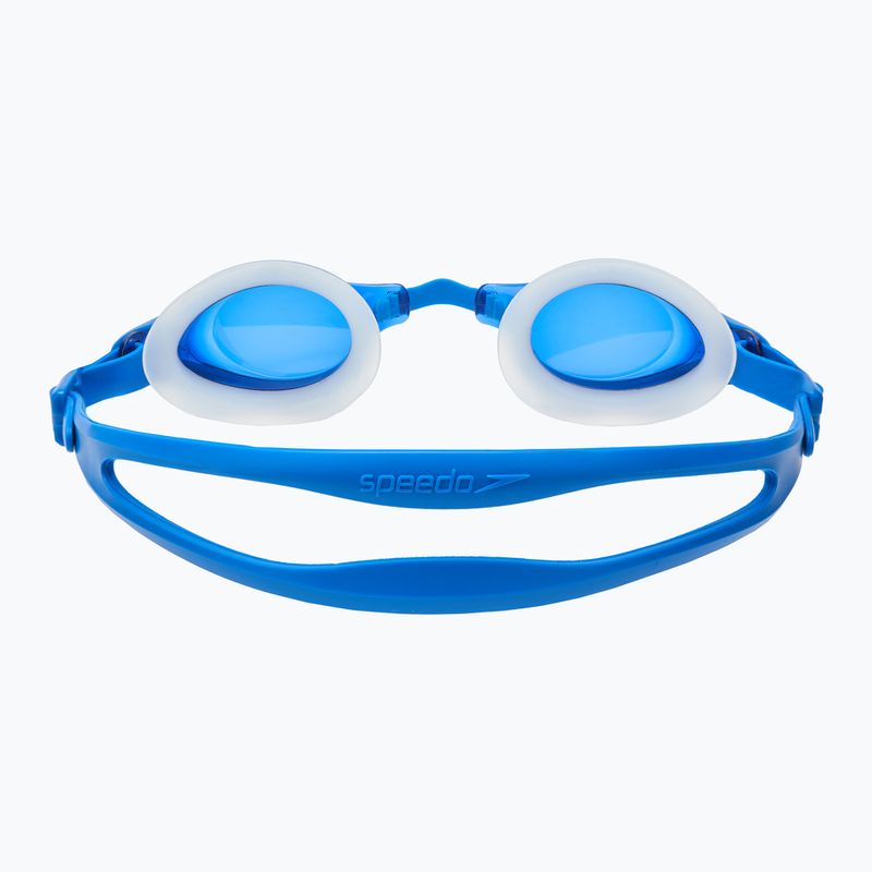 Plavecké okuliare Speedo Mariner Supreme Optical clear/neon blue 4