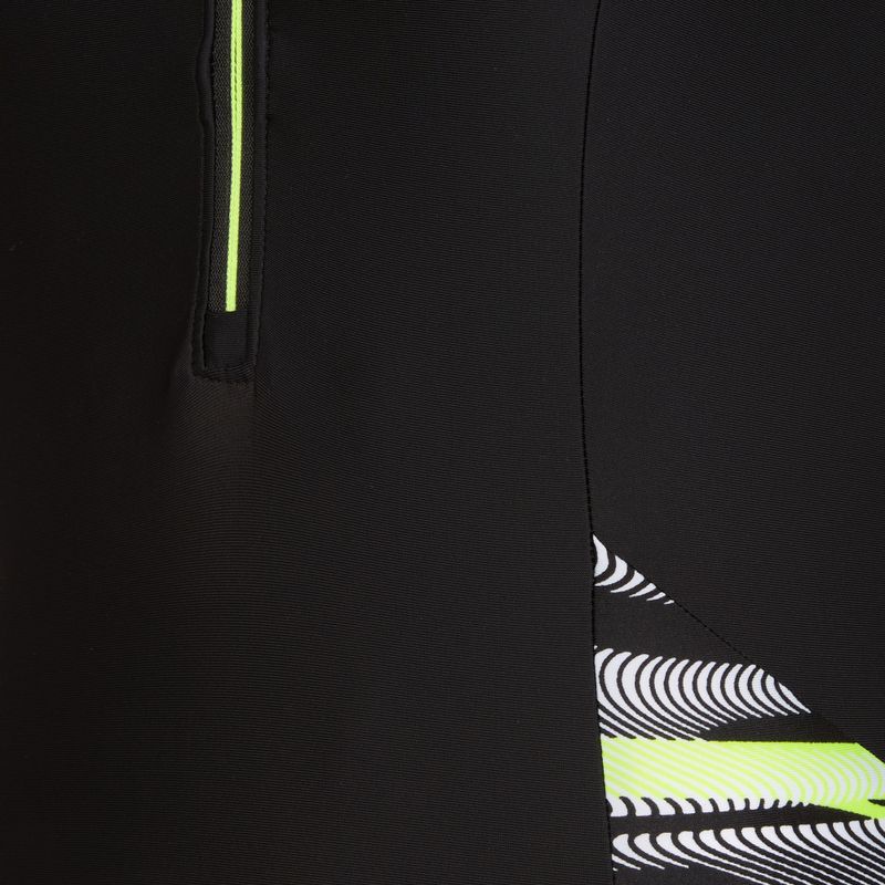 Dámske jednodielne plavky Speedo Reflect Wave black/green 3