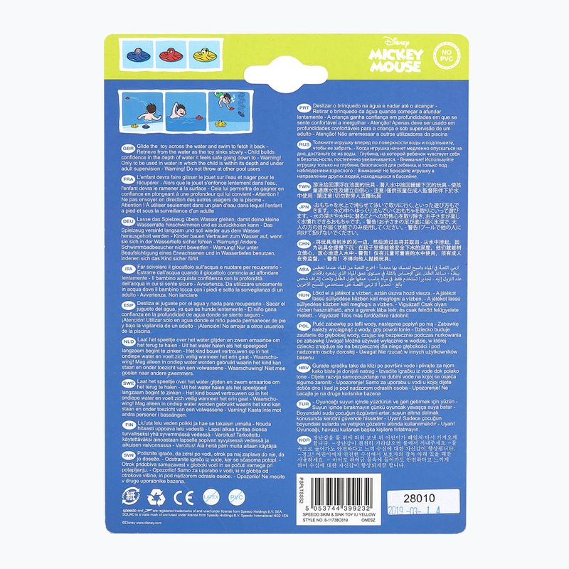 Potápačská hračka Speedo Skim & Sink yellow 3