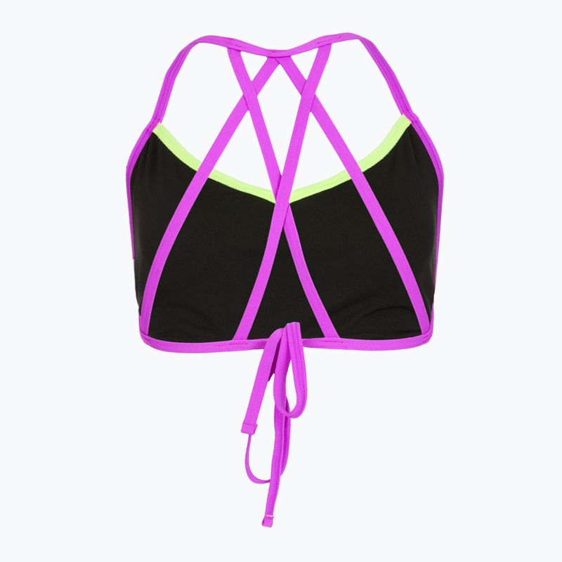 Vrchný diel plaviek Speedo Neon Freestyler Top green/pink 2
